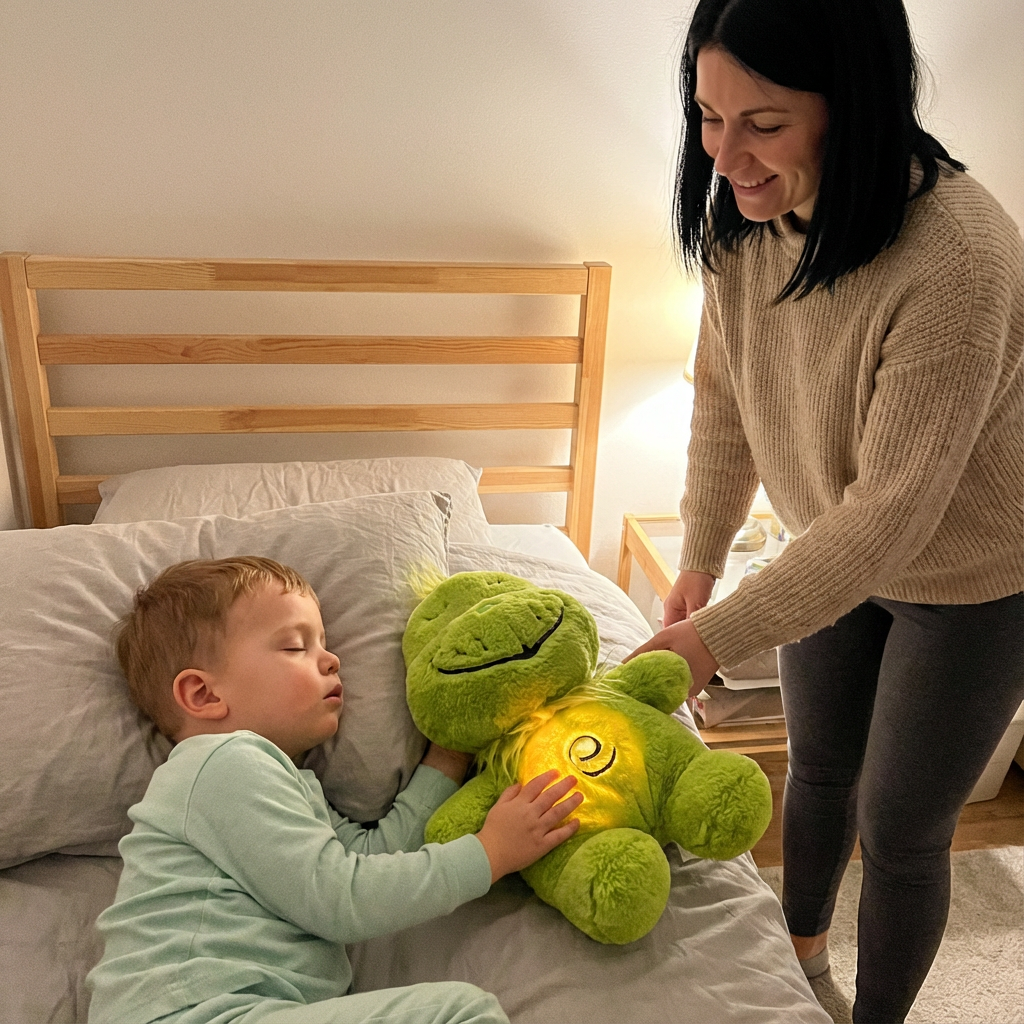 SleepHug™ – Atmender Schlaffreund 💤