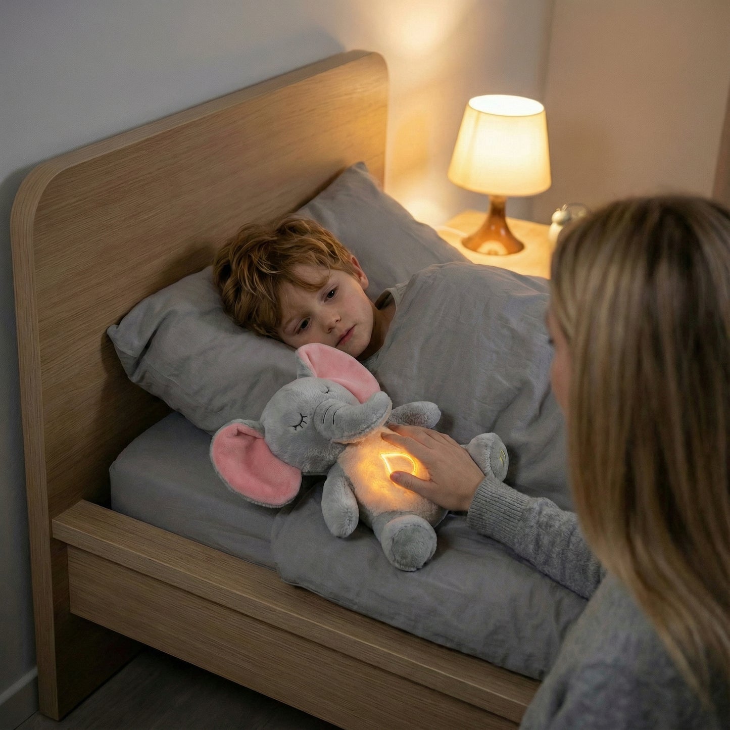 SleepHug™ – Atmender Schlaffreund 💤