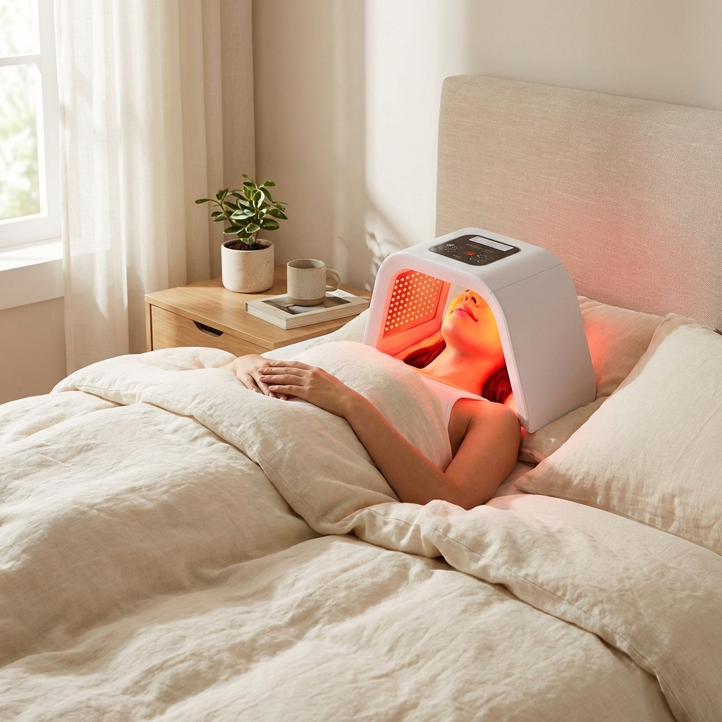 LuxGlow - Professionelle LED-Lichttherapie für Zuhause